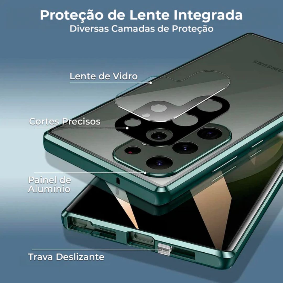 Caso de armadura magnética da Samsung - 360º Proteção dupla