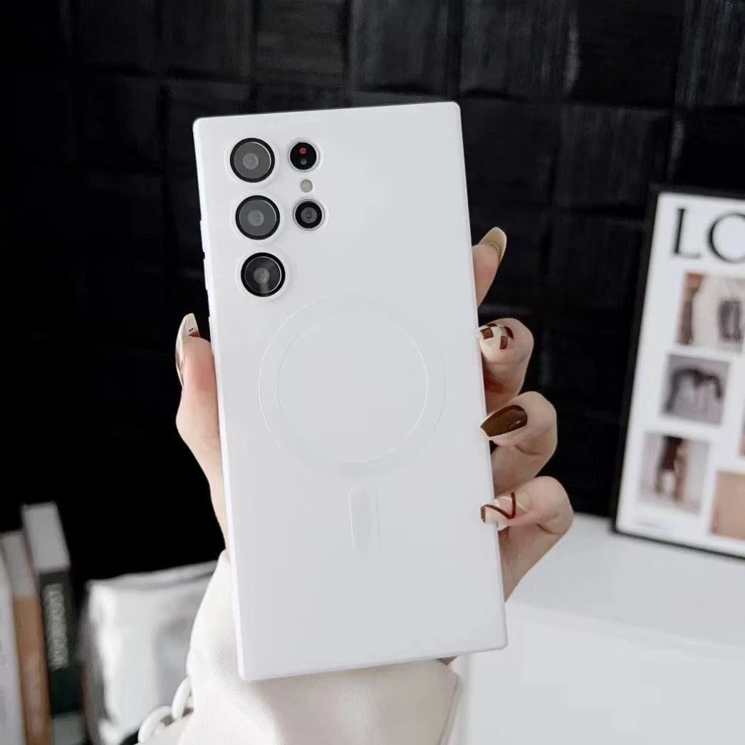 Caixa fosca macia de silicone Samsung